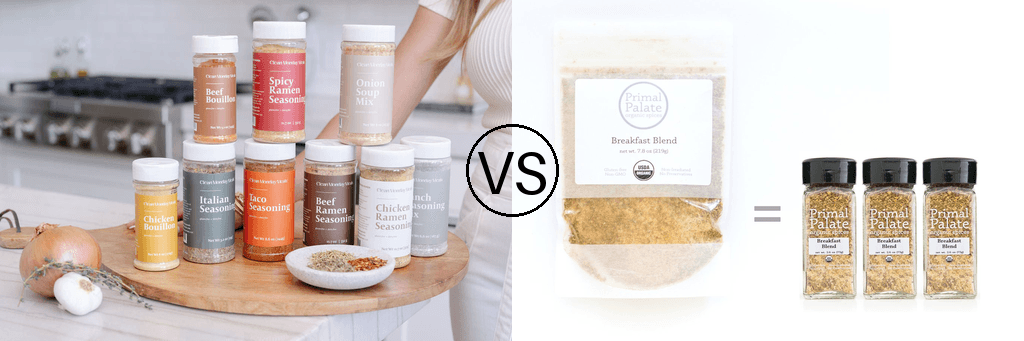 Clean Monday Meals vs Primal Palate Breakfast Blend