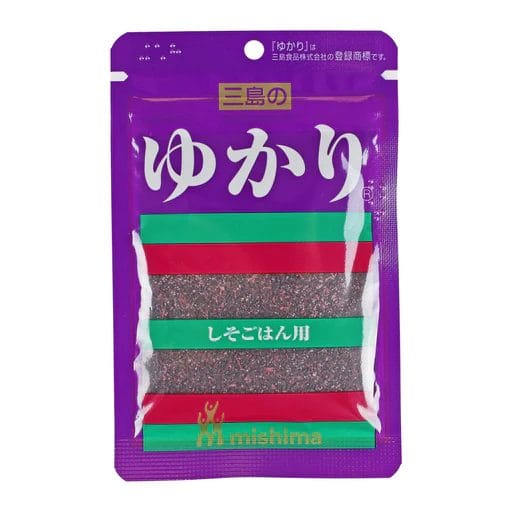 Mishima Yukari Shiso Furikake, Japanese perilla rice seasoning, 26g pack