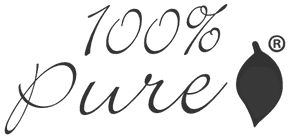 100% Pure logo